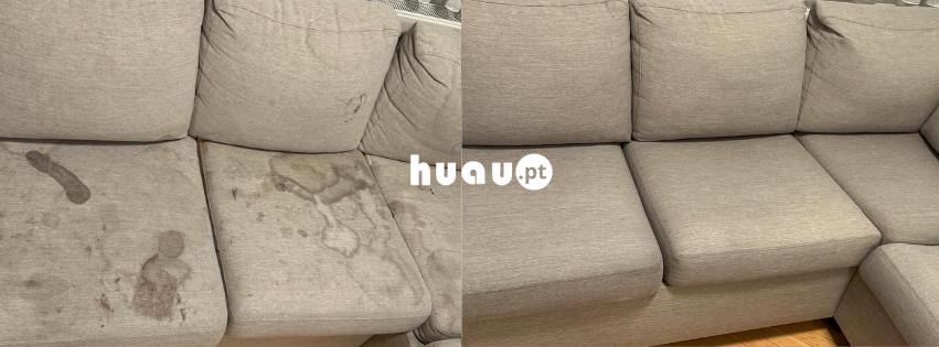 Eliminação de nódoas e manchas.